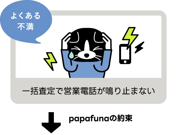 営業電話が鳴り止まない様子のイラスト